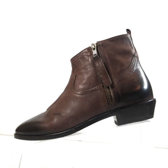 Freebird Women Distressed Ankle Booties Size 39 - Picture 4 of 12